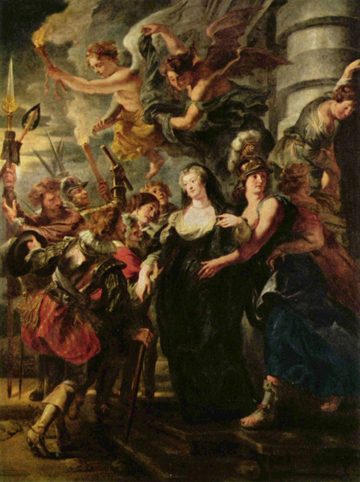 Peter Paul Rubens, The Flight from Blois