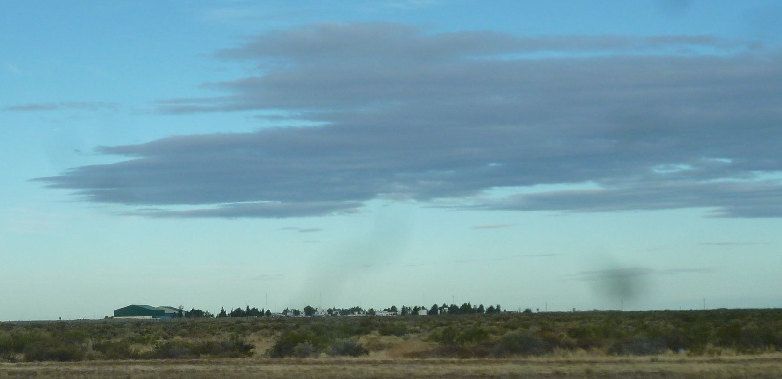 Base Aeronaval Almirante Zar viewed from Route 3