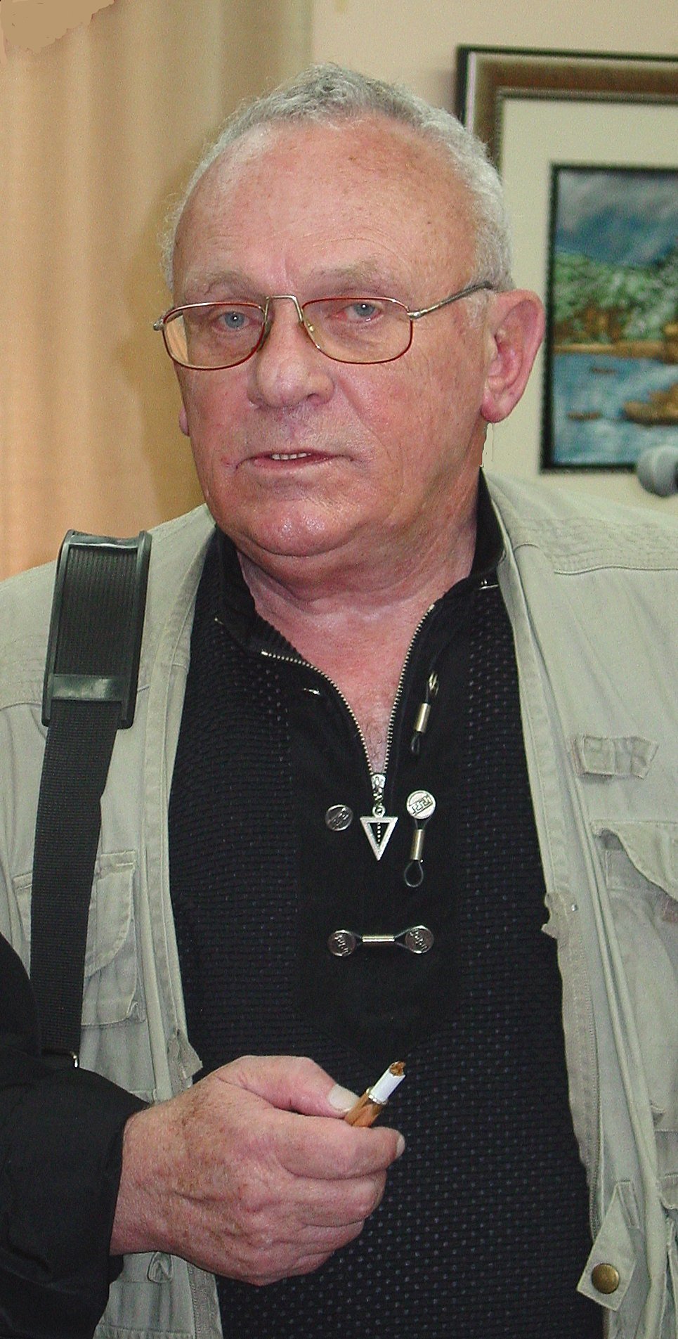 Eduard Kuznetsov at a public meeting in New York in 2009.