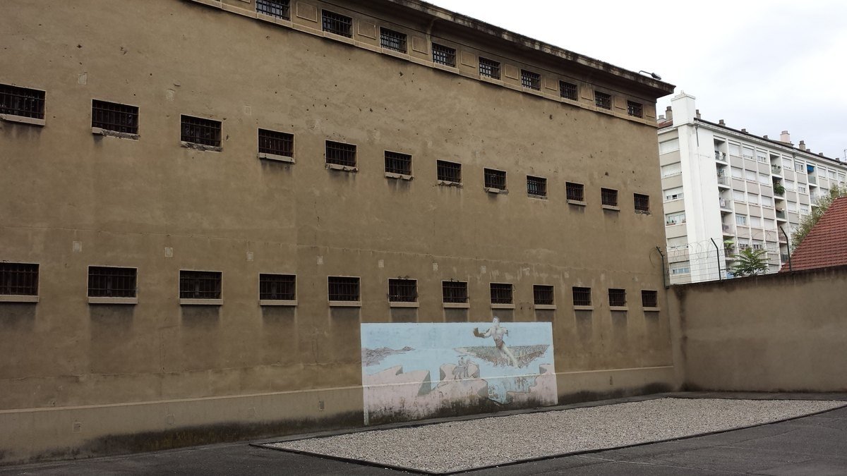 Interior courtyard area at Montluc