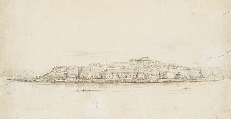 Cockatoo Island, circa 1864