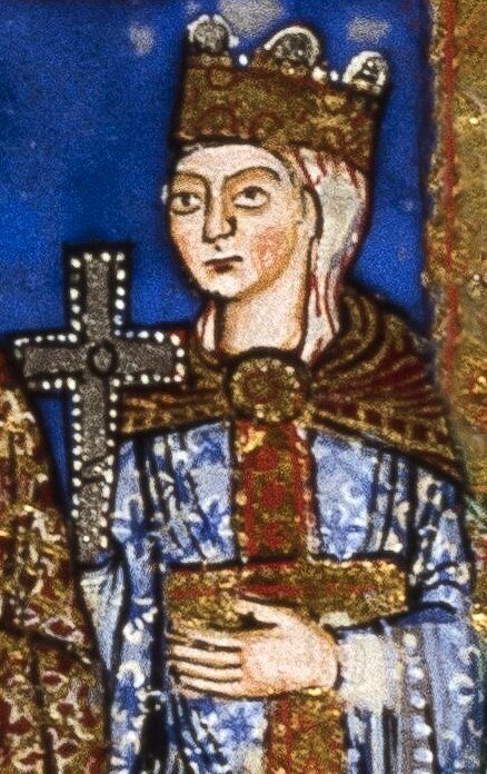 Twelfth-century depiction of Empress Matilda in the Gospels of Henry the Lion