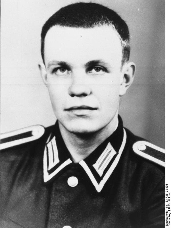 Archival portrait of Egon Schultz before his death